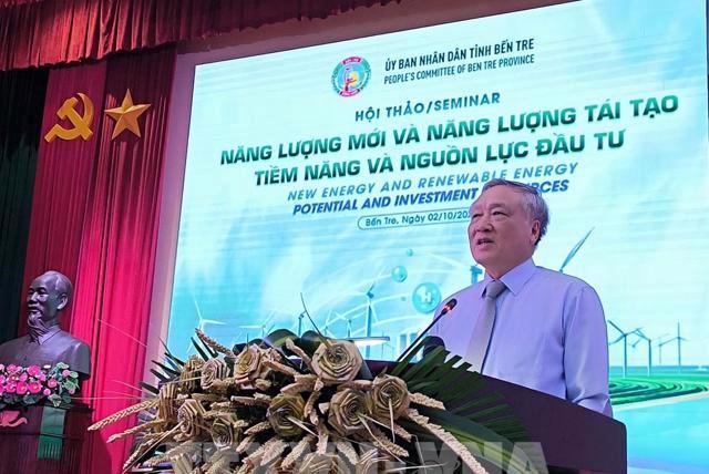 Ph&oacute; Thủ tướng Thường trực Nguyễn H&ograve;a B&igrave;nh: Bến Tre v&agrave; c&aacute;c địa phương kh&aacute;c đang tiếp tục ph&aacute;t triển nền kinh tế xanh l&agrave; "con đường đi, sự lựa chọn đ&uacute;ng!". Ảnh: Ph&uacute;c Hậu.