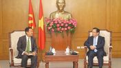 Phó Trưởng Ban Chính sách, chiến lược Trung ương Nguyễn Đức Hiển tiếp Trưởng Đại diện IMF tại Việt Nam và Lào