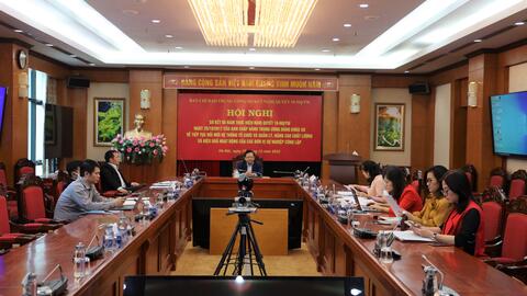 Vụ Kinh tế tổng hợp, Ban Kinh tế Trung ương tổ chức Hội nghị Tổng kết công tác năm 2022