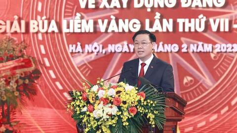 Lễ trao giải Giải Búa liềm vàng lần thứ VII năm 2022: Các tác phẩm bám sát những vấn đề nóng, sự kiện nổi bật