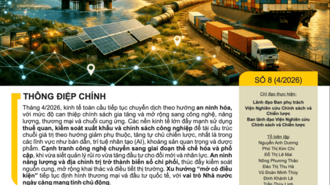 Bản tin quốc tế về chuyển động chính sách, chiến lược số 8