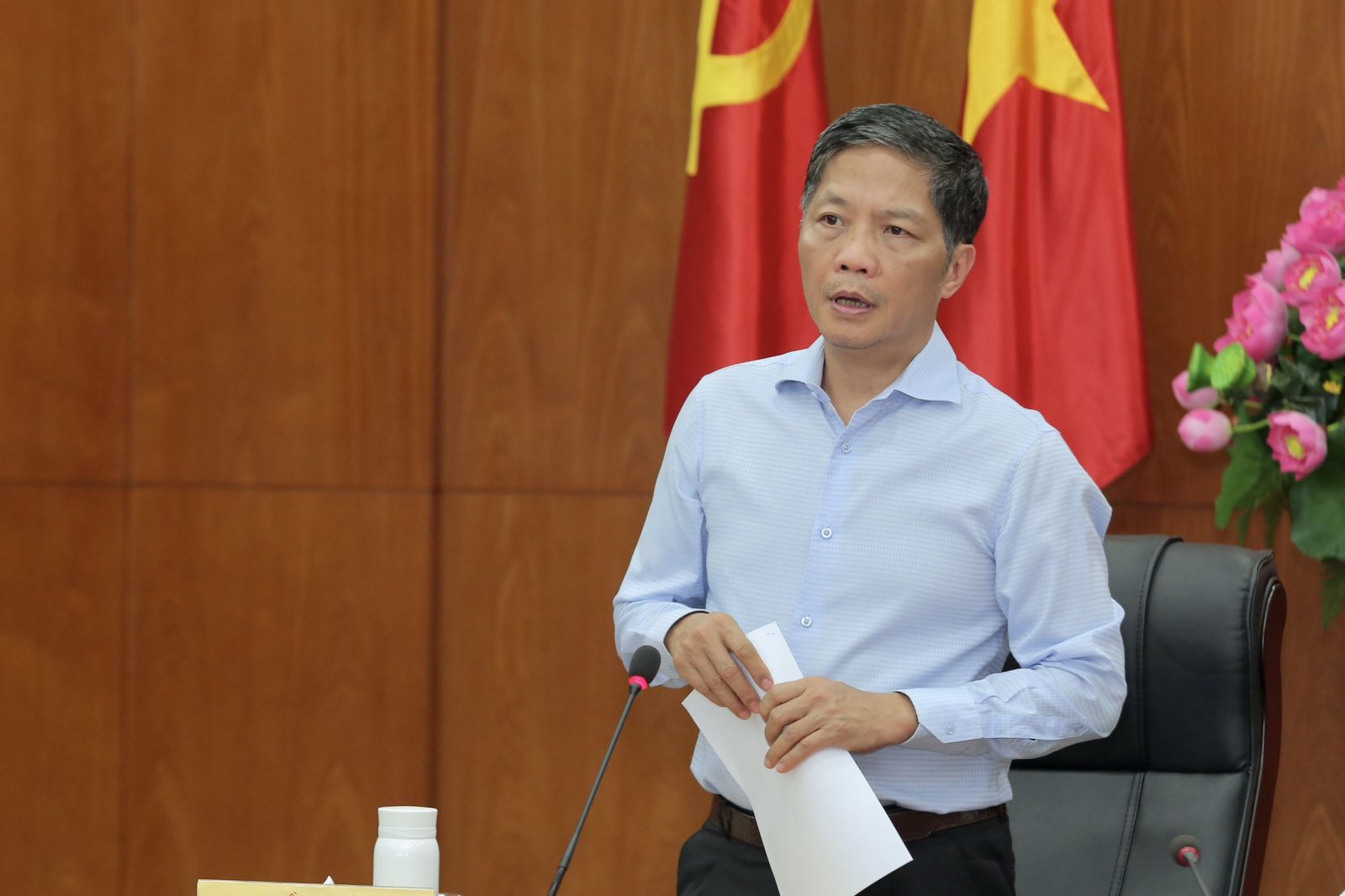 Trưởng Ban Kinh tế Trung ương làm việc tại Bà Rịa - Vũng Tàu về Nghị quyết 41-NQ/TW của Bộ Chính trị