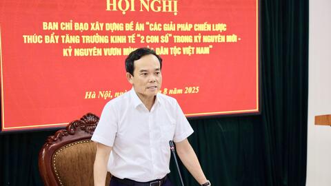 Hội nghị Ban Chỉ đạo xây dựng Đề án “Các giải pháp chiến lược thúc đẩy tăng trưởng kinh tế “2 con số” trong kỷ nguyên mới - kỷ nguyên vươn mình của dân tộc Việt Nam”
