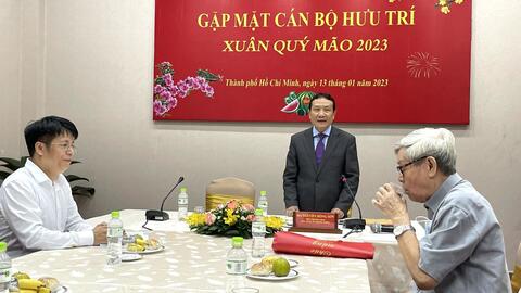 Ban Kinh tế Trung ương tổ chức gặp mặt cán bộ hưu trí miền Nam nhân dịp năm mới Quỹ Mão 2023