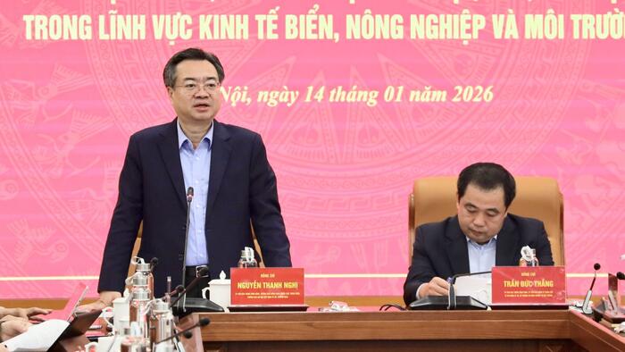 Đoàn công tác của Ban Chính sách, chiến lược Trung ương và Thường trực Ban Chỉ đạo làm việc với Đảng ủy Bộ Nông nghiệp và Môi trường về Tổng kết Nghị quyết số 05-NQ/TW