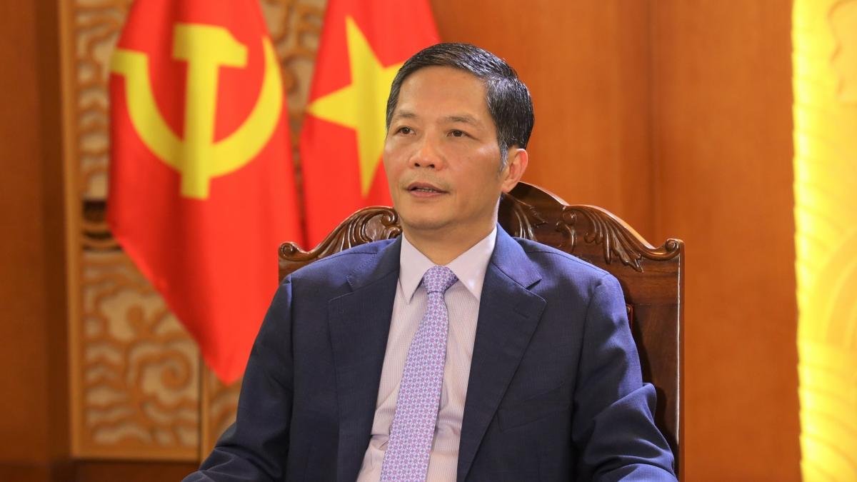 Ông Trần Tuấn Anh, Ủy viên Bộ Chính trị, Trưởng Ban Kinh tế Trung ương.