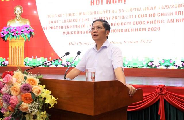 &Ocirc;ng Trần Tuấn Anh, Trưởng ban Kinh tế Trung ương, Trưởng ban Chỉ đạo Tổng kết Nghị quyết ph&aacute;t biểu chỉ đạo.