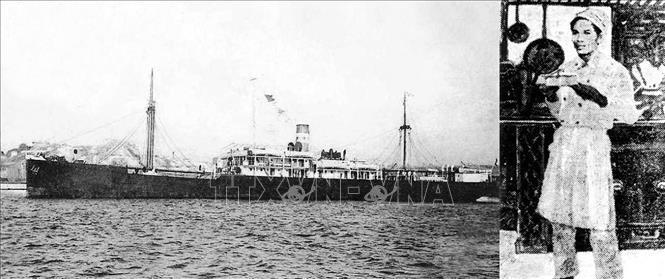 Ng&agrave;y 5-6-1911, từ bến Nh&agrave; Rồng - cảng S&agrave;i G&ograve;n, người thanh ni&ecirc;n y&ecirc;u nước Nguyễn Tất Th&agrave;nh rời Tổ quốc, ra đi tr&ecirc;n con t&agrave;u Đ&ocirc; đốc Latouche - Tr&eacute;ville để thực hiện ho&agrave;i b&atilde;o giải ph&oacute;ng nước nh&agrave; khỏi &aacute;ch n&ocirc; lệ của thực d&acirc;n, đế quốc. Ảnh: Tư liệu TTXVN