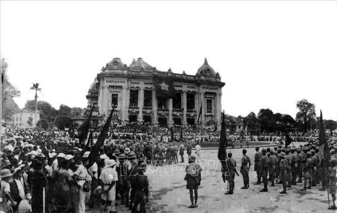 C&aacute;ch mạng Th&aacute;ng T&aacute;m mở ra một thời đại mới ở Việt Nam, thời đại nh&acirc;n d&acirc;n Việt Nam l&agrave;m chủ đất nước, l&agrave;m chủ vận mệnh của ch&iacute;nh m&igrave;nh.&nbsp;Ảnh: TTXVN