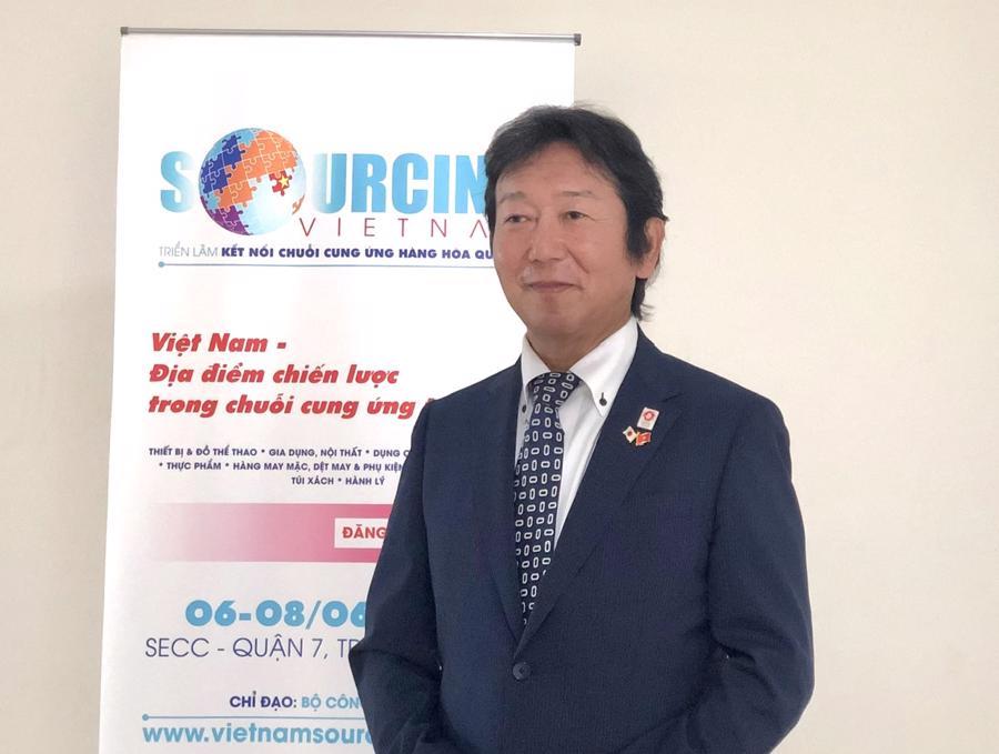 &Ocirc;ng Yuichiro Shiotani,&nbsp; Gi&aacute;m đốc Aeon Topvalu Việt Nam: "Mục ti&ecirc;u của Aeon đến năm 2025 sẽ xuất khẩu một tỷ USD h&agrave;ng h&oacute;a Việt Nam qua hệ thống Aeon". Ảnh: PA.