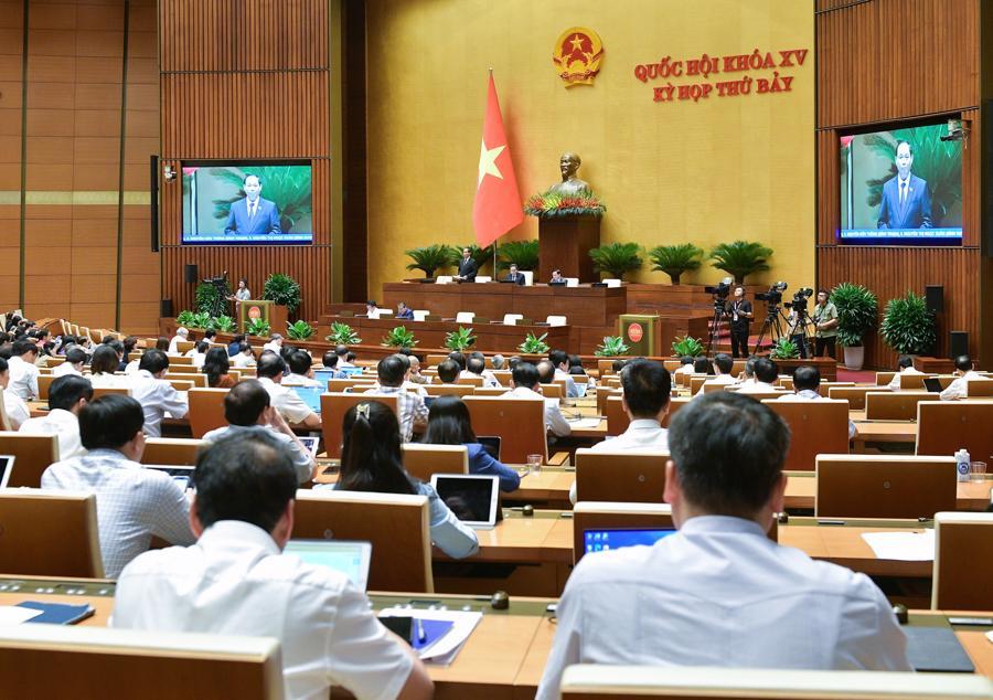 To&agrave;n cảnh phi&ecirc;n họp. Ảnh: Quochoi.vn.