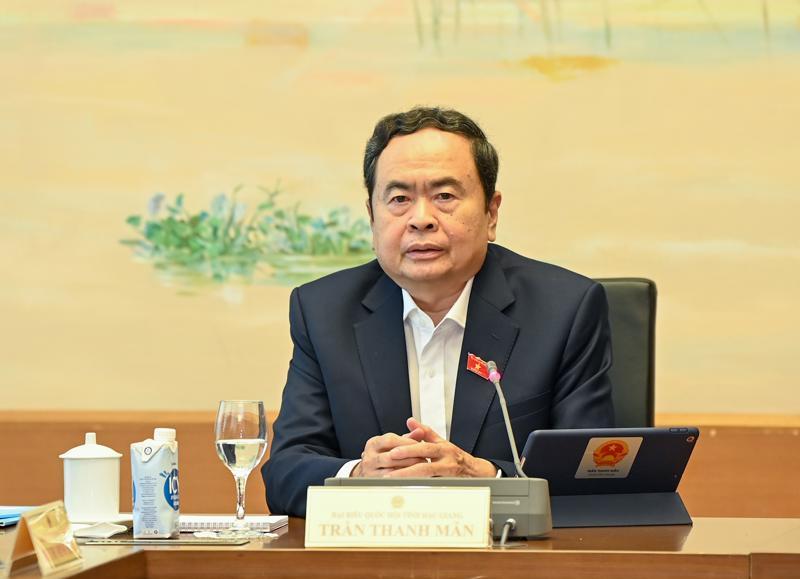 Chủ tịch Quốc hội Trần Thanh Mẫn.